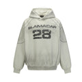 Wash dirty and dyed hoodies with water